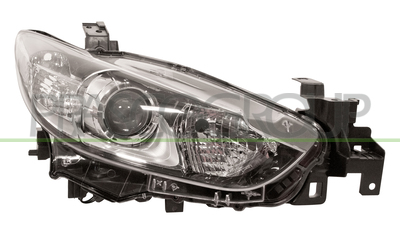OPTICA DERECHA H11+H15 ELECTRICA-SIN MOTOR