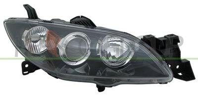 OPTICA DERECHA HB3+H7 ELECTRICA-SIN MOTOR MOD. 4 PUERTAS