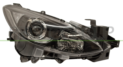 OPTICA DERECHA H11+H15 ELECTRICA-SIN MOTOR