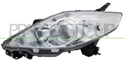 OPTICA IZQUIERDA H7+HB3 ELECTRICA-CON MOTOR-CROMADA
