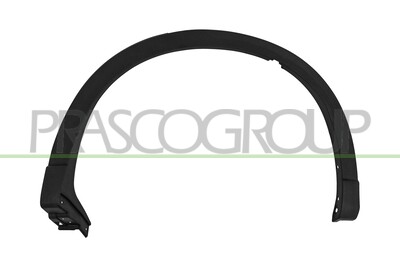 CERCO ALETA TRASERO IZQUIERDO-NEGRO GRANDULADO-CON CLIPS