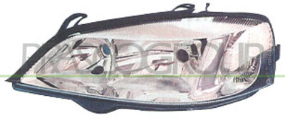 OPTICA IZQUIERDA H7+HB3 ELECTRICA-SIN MOTOR-CROMADA MOD. > 01