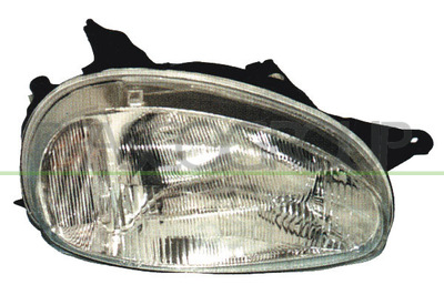 OPTICA DERECHA H4 MANUAL CRISTAL LISO