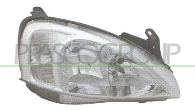 OPTICA IZQUIERDA H7+H7 ELECTRICA-CON MOTOR MOD. > 06/02 (MARELLI)