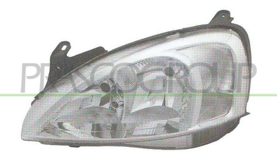 OPTICA DERECHA H7+H7 ELECTRICA-SIN MOTOR-MONTAJE VALEO