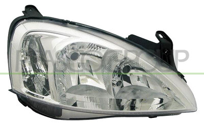OPTICA IZQUIERDA H7+H7 ELECTRICA-CON MOTOR-MONTAJE VALEO