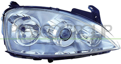 OPTICA DERECHA H7+H7 ELECTRIC-CON MOTOR (MONTAJE ZKW)
