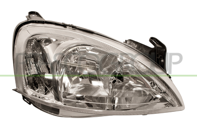 OPTICA DERECHA H1+H7 ELECTRICA-SIN MOTOR-TIPO VALEO