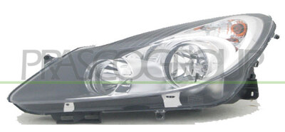OPTICA IZQUIERDA H7+H1 ELECTRICA-CON MOTOR-NEGRA