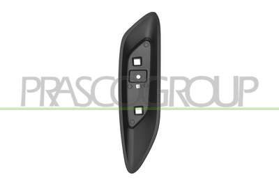 MOLDURA IZQUIERDA PARACHOQUES TRASERO-NEGRA-GRANULADA