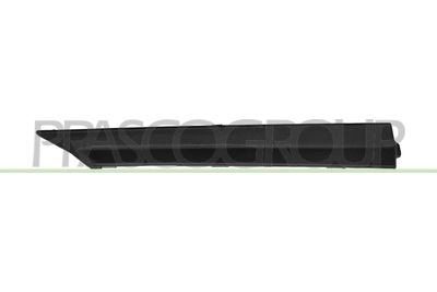 MOLDURA IZQUIERDA PARACHOQUES DELANTERO-NEGRA-GRANULADA