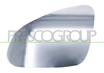 CRISTAL+SOPORTE IZQUIERDO-ASFERICO-CROMADO