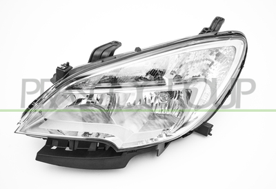 OPTICA IZQUIERDA H7+HB3 ELECTRICA-CON MOTOR-CROMADO