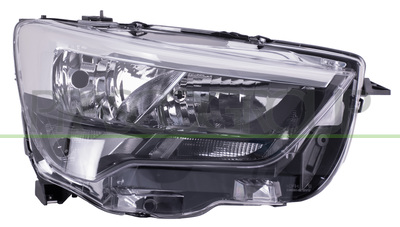 OPTICA DERECHA H7+H1 ELECTRICA-CON MOTOR-CON LUZ DIURNA-LED