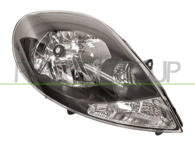 OPTICA DERECHA H4 ELECTRICA-SIN MOTOR-NEGRA
