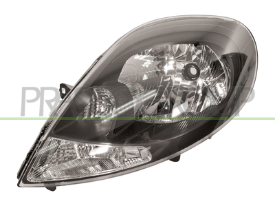 OPTICA IZQUIERDA H4 ELECTRICA-SIN MOTOR-NEGRA