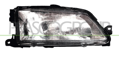 Optica derecha h4 electrica-sin motor