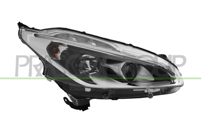 OPTICA DERECHA H7+H7+PY21W ELECTRICA-SIN MOTOR-CON LUZ DIURNA-NEGRA-LED
