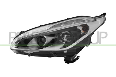 OPTICA IZLQUIERDA H7+H7+PY21W ELECTRICA-SIN MOTOR-CON LUZ DIURNA-NEGRA-LED