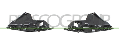KIT SOPORTE PARACHOQUES DELANTERO (DERECHA+IZQUIERDA)
