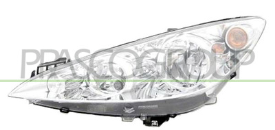 OPTICA DERECHA H1+H7 ELECTRICA-CON MOTOR