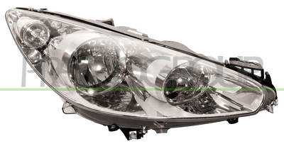 OPTICA DERECHA H1+H7 ELECTRICA-CON MOTOR