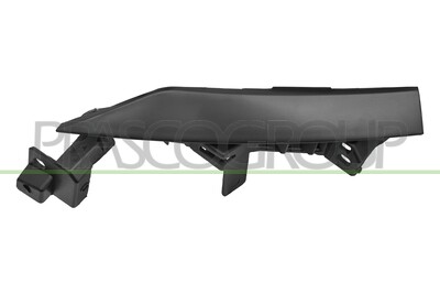 MOLDURA REJILLA IZQUIERDA PARACHOQUES DELANTERO-SUPERIOR-NEGRA-LISO PARA IMPRIMAR MOD. GT-LINE