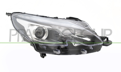 OPTICA DERECHA H7+H7 ELECTRICA-CON MOTOR-CON LED