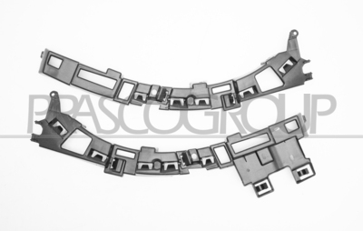 KIT SOPORTE LATERALES PARACHOQUES DELANTERO (DERECHA+IZQUIERDA)