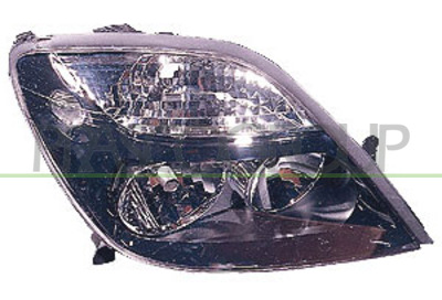OPTICA DERECHA H7+H1 ELECTRICA-SIN MOTOR MOD. 4X4