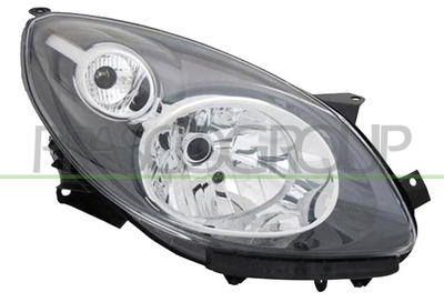 OPTICA DERECHA H4 ELECTRICA-CON MOTOR-NEGRA