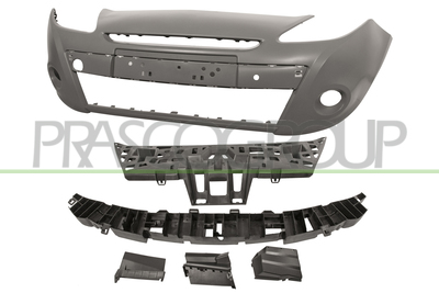 PARACHOQUES DELANTERO IMPRIMADO COMPLETO CON KIT SOPORTES S (5PZ)  MOD. 185