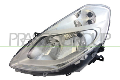 OPTICA IZQUIERDA H7+H7 ELECTRICA-SIN MOTOR-CROMADA