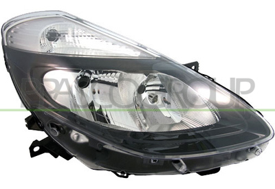 OPTICA DERECHA H7+H7 ELECTRICA-SIN MOTOR-NEGRA