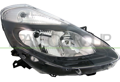OPTICA DERECHA H7+H7 ELECTRICA-CON MOTOR-NEGRA
