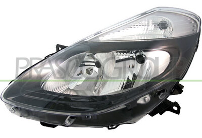 OPTICA IZQUIERDA H7+H7 ELECTRICA-CON MOTOR-NEGRA