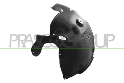 PROTECTOR PASO RUEDA DELANTERO IZQUIERDO-PARTE DELANTERA-MOLDEADO POR INYECCION