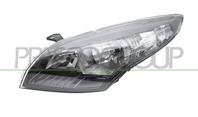 OPTICA IZQUIERDA H7+H7 ELECTRICA-CON MOTOR-NEGRA