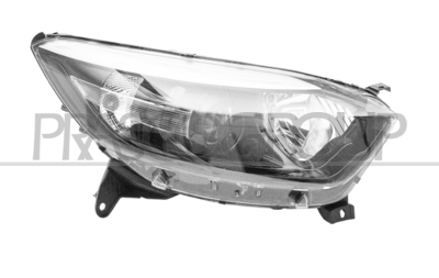 OPTICA DERECHA H1+H1 ELECTRICA-CON MOTOR-NEGRA