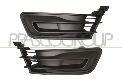 SET REJILLA PARACHOQUES NEGRO (DERECHA+IZQUIERDA)