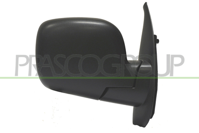 ESPEJO DERECHO ELECTRICO-NEGRO-TERMICO-CON SONDA-CONVEXO/CROMADO