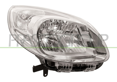 OPTICA DERECHA H4 ELECTRICA-SIN MOTOR-CROMADA