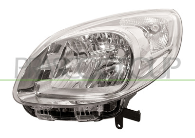 OPTICA IZQUIERDA H4 ELECTRICA-SIN MOTOR-CROMADA