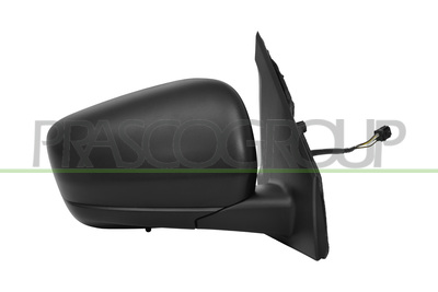 ESPEJO DERECHO ELECTRICO-NEGRO-TERMICO-CON SONDA-CONVEXO-7 PINES