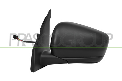 ESPEJO IZQUIERDO-ELECTRICO-NEGRO-TERMICO-CONVEXO-5 PINES