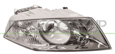 OPTICA DERECHA XENON/D1S+H1 ELECTRICA-CON MOTOR-CROMADA