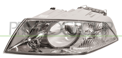 OPTICA IZQUIERDA XENON/D1S+H1 ELECTRICA-CON MOTOR-CROMADA