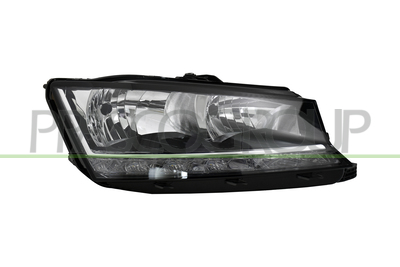 OPTICA DERECHA H7+H7-ELECTRICA-CON MOTOR-CON LUZ DIURNA LED-MONTAJE A.L.