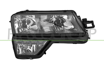 OPTICA DERECHA H7+H7-ELECTRICA-CON MOTOR-CON LUZ DIURNA-SIN ANTINIEBLA-LED-MONTAJE VARROC