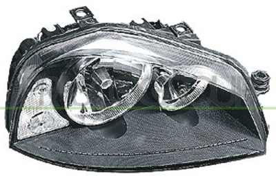 OPTICA DERECHA H3+H7 ELECTRICA-SIN MOTOR